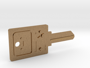 BMO House Key Blank - SC1/68 in Natural Brass