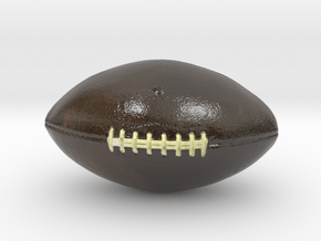 The American Football-mini in Glossy Full Color Sandstone