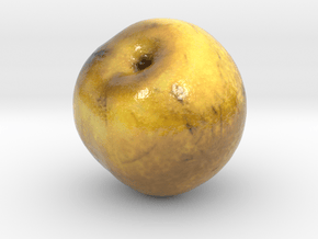 The Pear-mini in Glossy Full Color Sandstone