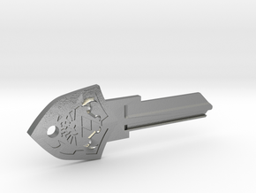 Zelda Shield House Key Blank - KW11/97 in Natural Silver