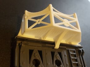 Hive Balcony V1 in White Natural Versatile Plastic