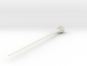 Mermaid Hair Stick in White Natural Versatile Plastic