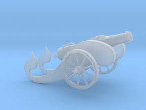 Ancient Cannon   in Tan Fine Detail Plastic