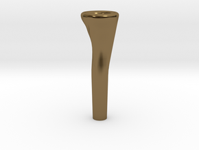 Tri-Wing Mouthpiece MKII in Polished Bronze