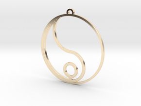 Yang (one of two pieces) in 14K Yellow Gold