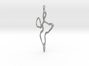 Organic Form #1 in Natural Silver