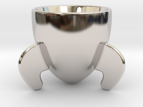 Rocket Espresso Cup in Platinum