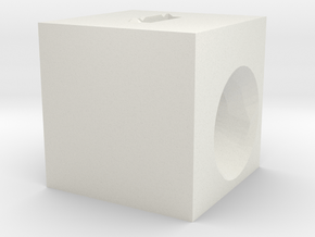 Minecraft Amplifier in White Natural Versatile Plastic