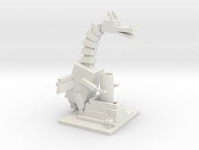 Ender Dragon Desktop Organizer in White Natural Versatile Plastic