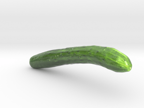 The Cucumber-mini in Glossy Full Color Sandstone