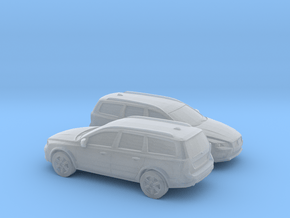 1/120 2X 2015 Volvo XC 70 in Smooth Fine Detail Plastic