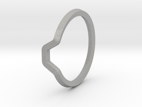 BETTER HALF Ring(HEXAGON), US size 8.5, d=18,5mm  in Aluminum: 8.5 / 58