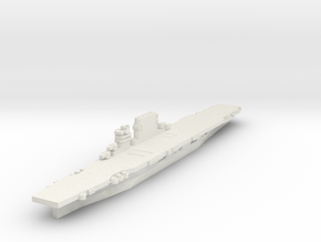 USS Saratoga (1943) 1/2400 in White Natural Versatile Plastic