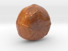 The Chestnut Bun-mini in Glossy Full Color Sandstone