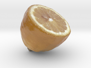 The Lemon-2-Half-mini in Glossy Full Color Sandstone