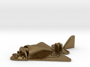 Ancient flying machine (jet) in Natural Bronze