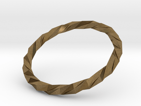 Twistium - Bracelet P=170mm Color in Natural Bronze