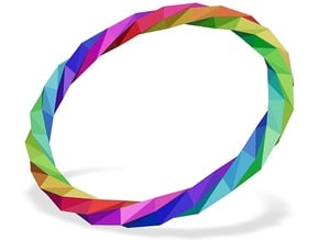 Twistium - Bracelet P=180mm Color in Tan Fine Detail Plastic