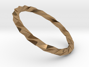 Twistium - Bracelet P=220mm Color in Natural Brass