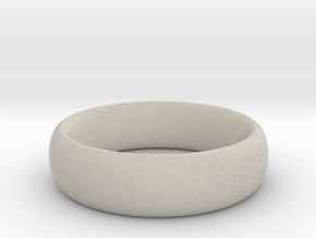 Plain Ring v1 Size11-7mm-3.2 in Natural Sandstone