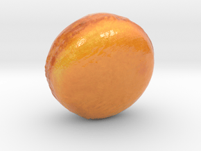 The Orange Macaron-mini in Glossy Full Color Sandstone