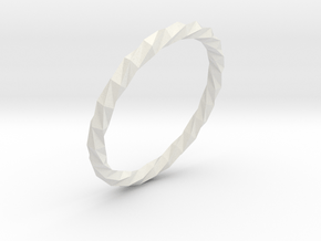 Twistium - Bracelet P=190mm in White Natural Versatile Plastic
