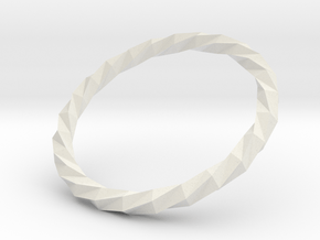 Twistium - Bracelet P=210mm in White Natural Versatile Plastic
