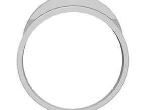 ring 2 in Tan Fine Detail Plastic