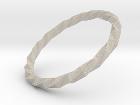 Twistium - Bracelet P=220mm in Natural Sandstone