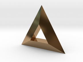 TriAngular in Polished Brass