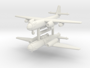 1/350 Arado Ar-234B-2 (x2) in White Natural Versatile Plastic
