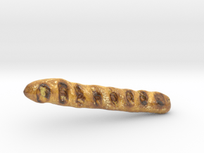 The Sausage in a Baguette-mini in Glossy Full Color Sandstone