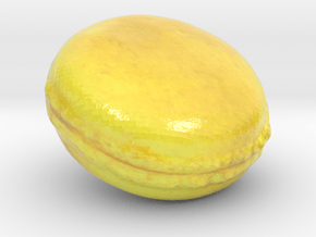 The Lemon Macaron-mini in Glossy Full Color Sandstone
