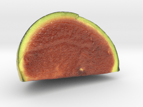 The Watermelon-2-Quarter-mini in Glossy Full Color Sandstone
