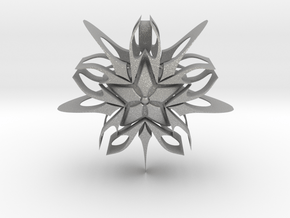 Devious Star Pendant v1 in Aluminum