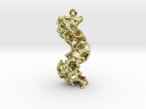 Coral Pendant (Earrings) in 18k Gold