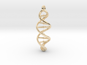 DNA Necklace in 14K Yellow Gold