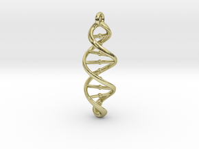 DNA Necklace in 18K Gold Plated