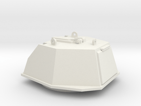 DShKM-2BU  Turret 1:35 scale in White Natural Versatile Plastic