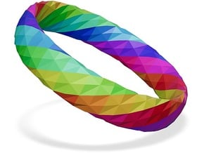 Twistium - Bracelet P=160mm h15 Color in Tan Fine Detail Plastic