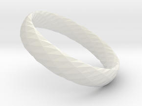 Twistium - Bracelet P=160mm h15 Color in White Natural Versatile Plastic