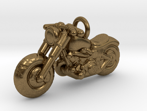 Harley Davidson Pendant in Natural Bronze