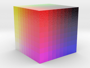 Color cube in Full Color Sandstone