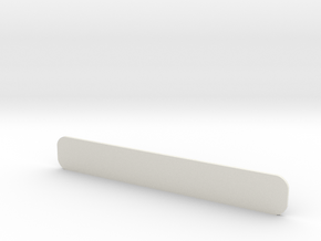 Closed Air Intake Windscreen D90 D110 Gelande 1:10 in White Natural Versatile Plastic