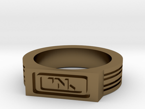 NanoTrasen Ring Size 10 in Polished Bronze