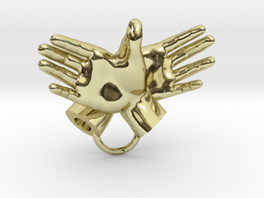 Eagle - Hand Shadows in 18K Gold Plated