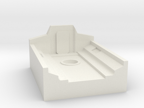 X-Wing Miniatures Ghost Docking Bay for Phantom in White Natural Versatile Plastic