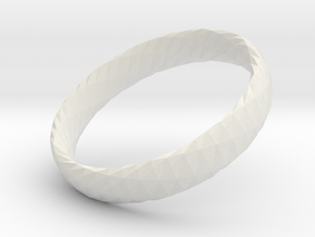 Twistium - Bracelet P=170mm h15 Color in White Natural Versatile Plastic