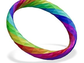 Twistium - Bracelet P=180mm h15 Color in Tan Fine Detail Plastic