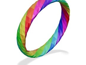 Twistium - Bracelet P=190mm h15 Color in Tan Fine Detail Plastic
